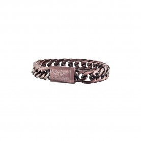 бижутерия,police,s14agt02b,bracelet,brown
