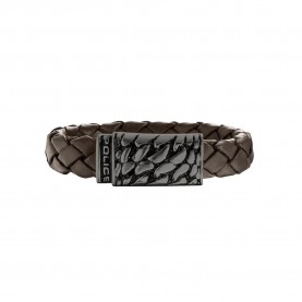бижутерия,police,s14ahw04b,bracelet,brown,(brown)
