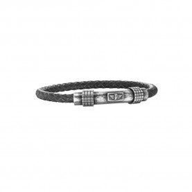 бижутерия,police,s14alb02b,bracelet,black,(black)