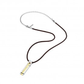 бижутерия,police,s14ane11p,necklace,black,(black)