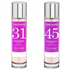 дамски,парфюми,caravan,nº45,&,nº31,parfum,multicolor,(clear)
