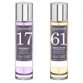 мъжки,парфюми,caravan,nº61,&,nº17,parfum,set,clear