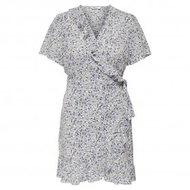 рокля,дамски,поли,и,рокли,only,carly,short,sleeve,dress,white,(cloud,dancer)