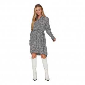 рокля,дамски,поли,и,рокли,vila,fini,long,sleeve,dress,black,(black)