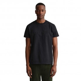 тениска,мъжки,тениски,gant,d1,tonal,archive,shield,short,sleeve,t,shirt,black