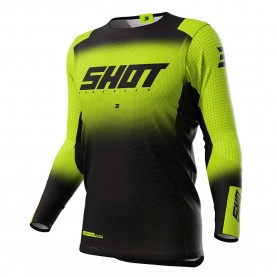 блуза,с,дълъг,ръкав,мъжки,тениски,дамски,тениски,shot,ultima,long,sleeve,jersey,yellow,black,(ultima,neon,yellow)