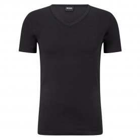 мъжко,бельо,boss,modern,short,sleeve,v,neck,base,layer,2,units,white,(black)