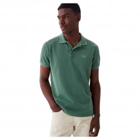 дънки,мъжки,блузи,с,яка,salsa,jeans,premium,wash,short,sleeve,polo,green