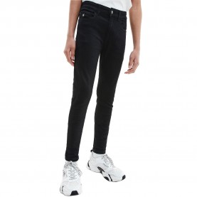 дънки,детски,панталони,calvin,klein,jeans,skinny,stretch,jeans,black