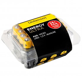 батерии,intenso,lr03,aaa,alkaline,battery,24,units,black,(black,yellow)