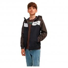 Детско яке Jack & jones kids Children´s Jjerush Blocking jacket - Brown (Mulch / Detail Blocking) детско,яке,мъжки,якета,дамски,якета,и,палта,jack,&,jones,kids,children´s,jjerush,blocking,jacket,brown,(mulch,detail,blocking)