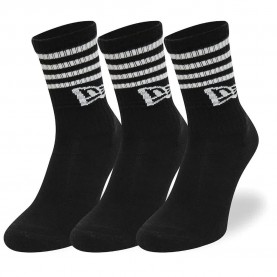 чорапи,мъжки,чорапи,new,era,stripe,crew,crew,socks,3,pairs,black,(black)