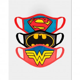 Dc comics Batman face mask 3 units - Multicolor други,аксесоари,dc,comics,batman,face,mask,3,units,multicolor