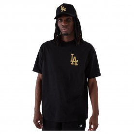 тениска,мъжки,тениски,дамски,тениски,new,era,mlb,bp,metallic,los,angeles,dodgers,short,sleeve,t,shirt,black,(black)
