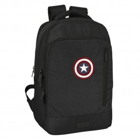 раница,раници,safta,15.6´´capitan,america,teen,17l,30x46x14,cm,backpack,multicolor,(black)