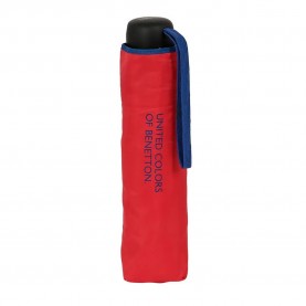 чадър,чадъри,safta,benetton,love,foldable,umbrella,54,cm,multicolor,(red)