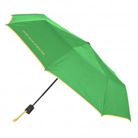 чадър,чадъри,safta,benetton,love,foldable,automatic,umbrella,52,cm,multicolor,(green)