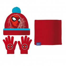 комплект,всички,шапки,safta,spider,man,power,set,multicolor,(red)