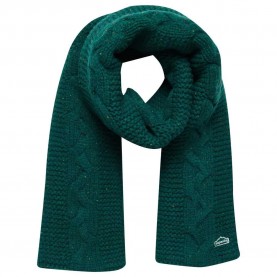 шал,ръкавици,шапки,и,шалове,superdry,vintage,cable,scarf,forest,green,tweed,(green)
