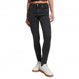 дънки,дамски,панталони,superdry,vintage,mid,rise,skinny,jeans,black