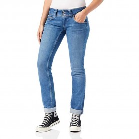 Pepe jeans Venus PL204175VS3 jeans - Blue (Denim) дамски,панталони,pepe,jeans,venus,pl204175vs3,jeans,blue,(denim)