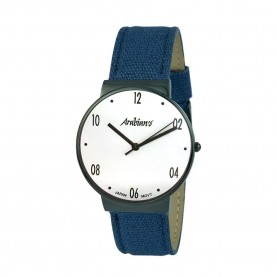часовник,часовници,arabians,hna2236eba,watch,silver,(white,blue)