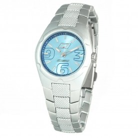 Часовник Chronotech CC7039L-01M woman watch - Silver (Blue) часовник,часовници,chronotech,cc7039l,01m,woman,watch,silver,(blue)