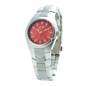 часовник,часовници,chronotech,cc7039l,04m,watch,silver,(red)