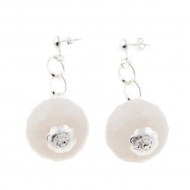 бижутерия,cristian,lay,427820,earrings,clear,(silver)