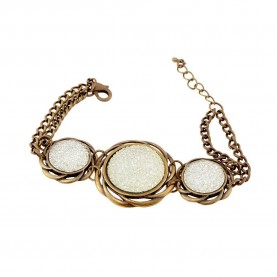 бижутерия,cristian,lay,437080,bracelet,golden,(golden,white)