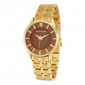 часовник,часовници,devota,&,lomba,watches,dl012w,02brow,watch,golden,(brown)