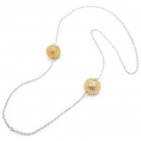 бижутерия,folli,follie,1n9s013y,necklace,golden,(silver)