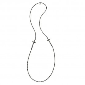 бижутерия,folli,follie,3n14t020kk,necklace,clear,(black)