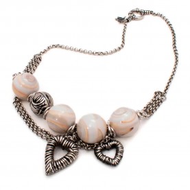 бижутерия,folli,follie,4n0t052kp,necklace,golden,(silver)
