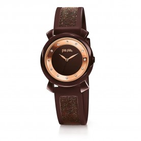 Часовник Folli follie WF15R013ZSB woman watch - Golden (Brown) часовник,часовници,folli,follie,wf15r013zsb,woman,watch,golden,(brown)