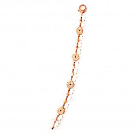 бижутерия,gc,cwb10901,bracelet,golden,(white,pink)
