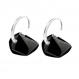 бижутерия,gc,cwe90709,earrings,silver,(black)