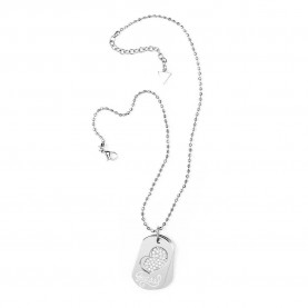 бижутерия,guess,usn80907,necklace,silver,(steel)