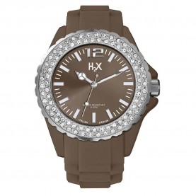часовник,часовници,haurex,ss382dm3,watch,golden,(brown)