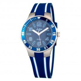 часовник,часовници,justina,11910a,watch,golden,(blue)