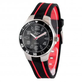 часовник,часовници,justina,11910n,watch,silver,(black)