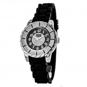 Часовник Justina 21976N woman watch - Silver (Black) часовник,часовници,justina,21976n,woman,watch,silver,(black)