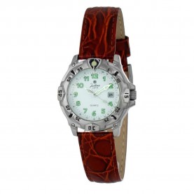 Часовник Justina 32555M woman watch - Golden (White) часовник,часовници,justina,32555m,woman,watch,golden,(white)