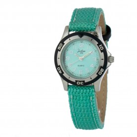 часовник,часовници,justina,32557v,watch,golden,(green)