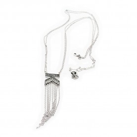 бижутерия,karl,lagerfeld,5448352,necklace,silver