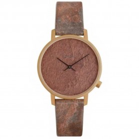 часовник,часовници,komono,kom,w4101,watch,golden,(brown)