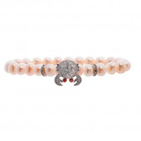 бижутерия,lancaster,jla,brcrab1wh,bracelet,golden,(silver)