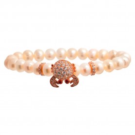 бижутерия,lancaster,jla,brcrab2wh,bracelet,golden,(pink)