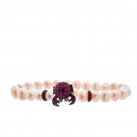 бижутерия,lancaster,jla,brcrab5wh,bracelet,golden,(purple)