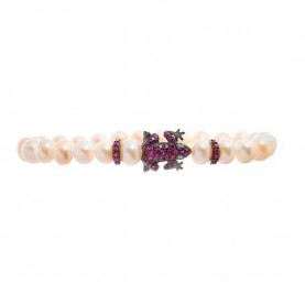 бижутерия,lancaster,jla,brfrog5wh,bracelet,golden,(purple)